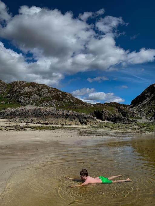 Blar Na Leisg, Self Catering Lodge 2. Drumbeg Eksteriør bilde