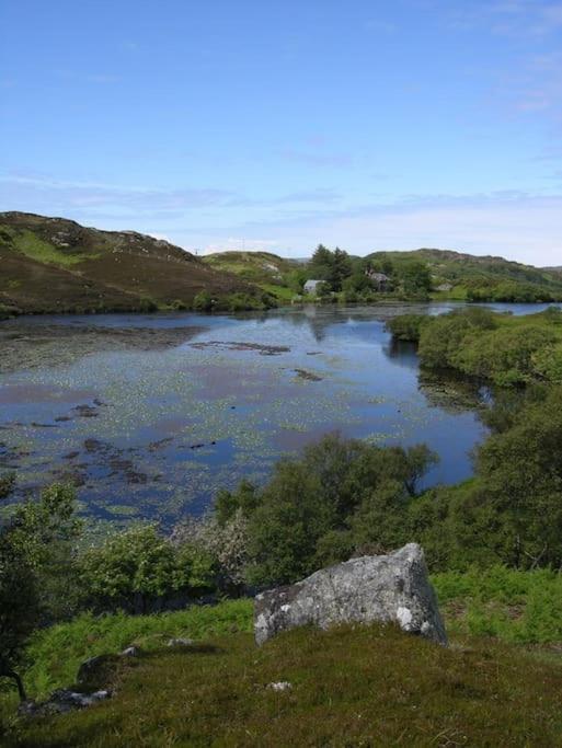 Blar Na Leisg, Self Catering Lodge 2. Drumbeg Eksteriør bilde