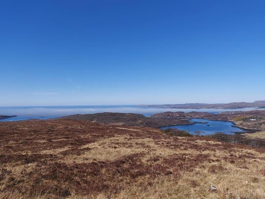 Blar Na Leisg, Self Catering Lodge 2. Drumbeg Eksteriør bilde